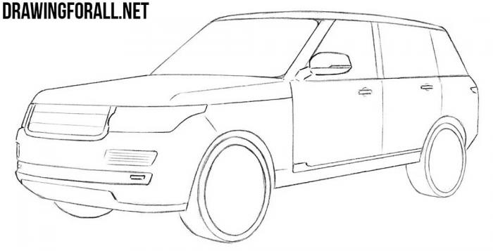 haw to draw range rover%288%29