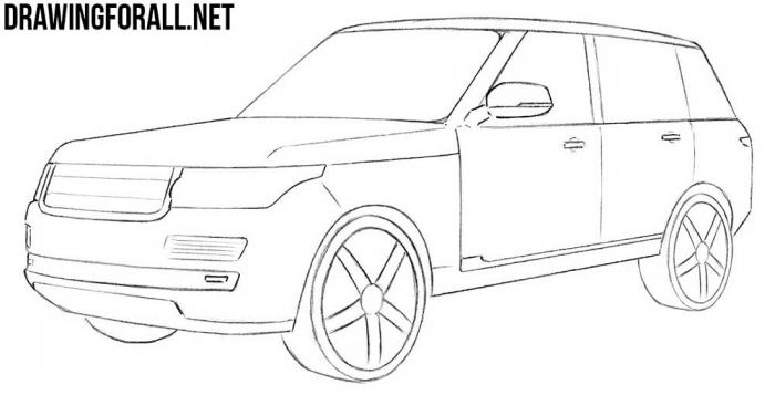 haw to draw range rover%289%29