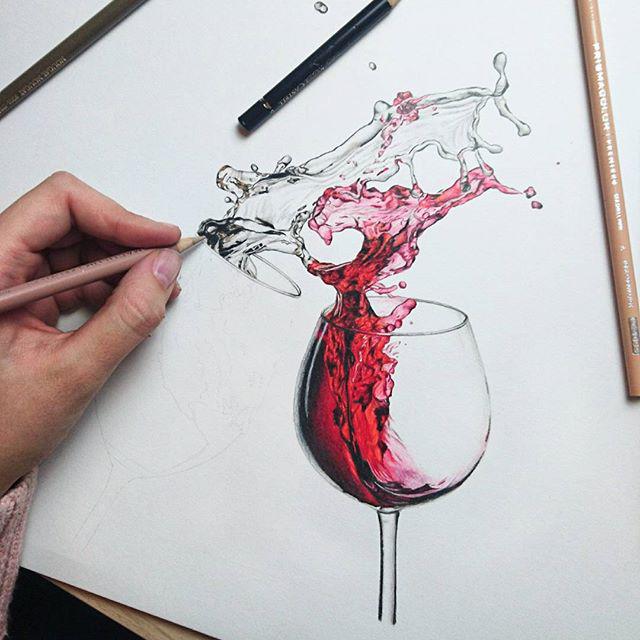 ТОП-12 художников цветными карандашами в Instagram