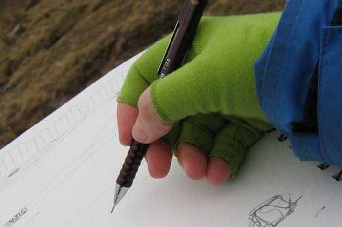 перчатка для рисования