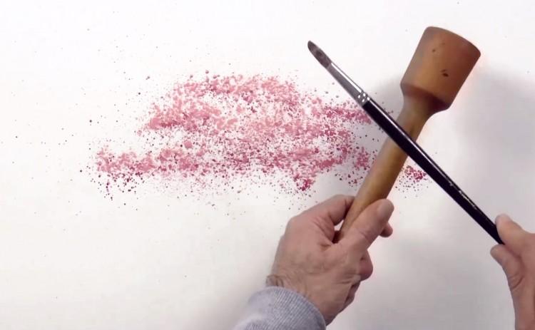 Рисуем цветущую сакуру акварелью - шаг 3