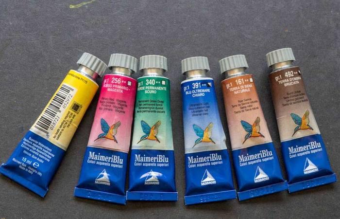 Акварельные краски Maimeri Blu Artist Watercolours
