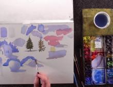 Основы акварельной живописи: ускоренный курс для начинающих